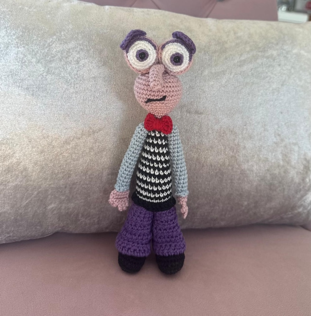 Insıde Out Fear Korku Amigurumi Oyuncak 22 Cm 001