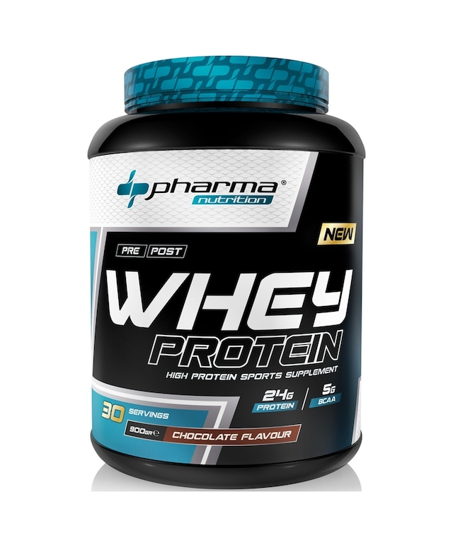 Whey Protein 900 Gr Çikolata Aromalı Protein Tozu 24 Gr Protein 5 Gr Bcaa 30 Servis Kas