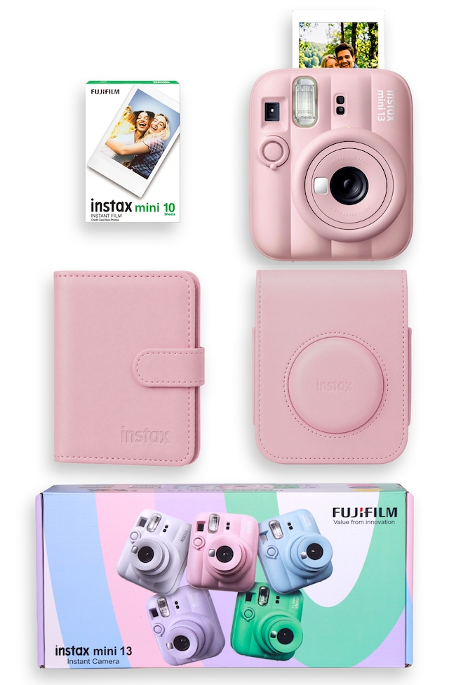 Instax Mini 13 Şipşak Fotoğraf Makinesi + Çanta + Albüm + 10'lu Film Special Box