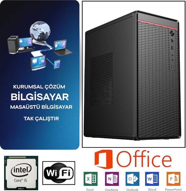 Dagmor BN2015035 i5-3470 8 GB 240 GB SSD Dos Masaüstü Bilgisayar