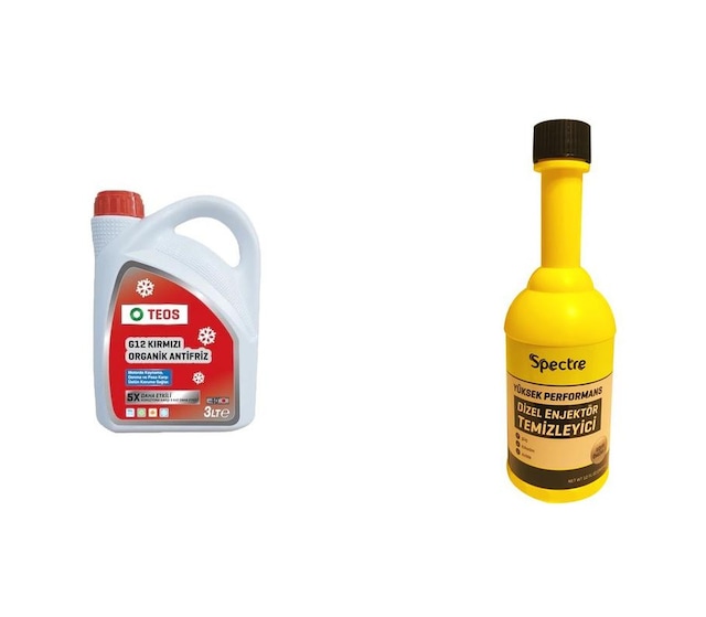 Kırmızı Antifriz + Dizel Katkı