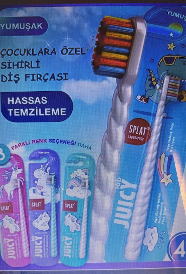 Splat Juicy Unimagic Çocuk Diş Fırçası Soft