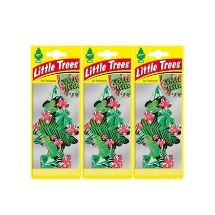 Little Trees 3'Lü Set Jungle Fever - Orman Frh. Oto Kokusu