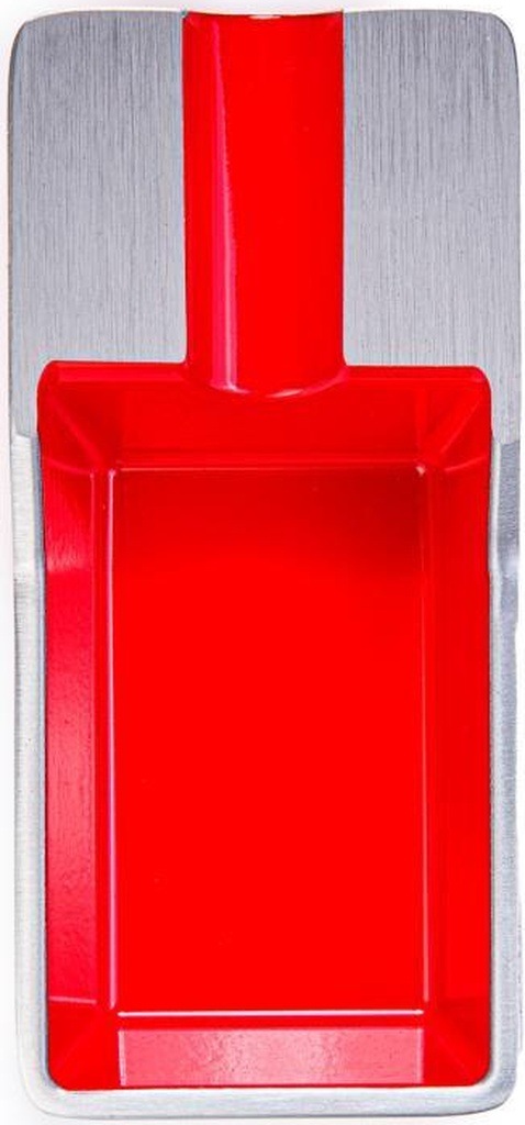 Parmida Kırmızı-gri Tekli Puro Küllüğü - Tr6860