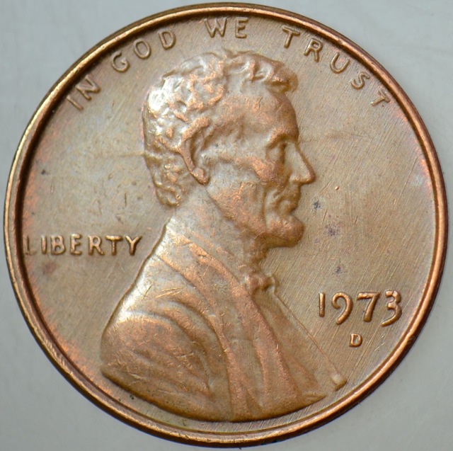 Amerika 1 Cent 1973 Lıncoln Memorıal 19 Mm. 21464031