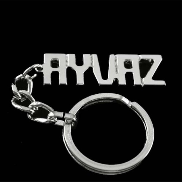 Ayvaz - 6 - - Spt-gld - İsimli Anahtarlık Çok Renkli