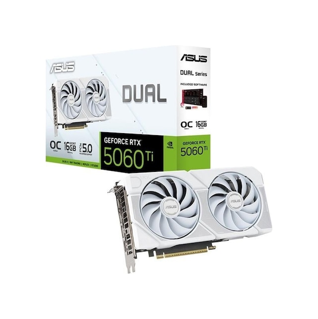 ASUS RTX 5060 TI DUAL WHITE