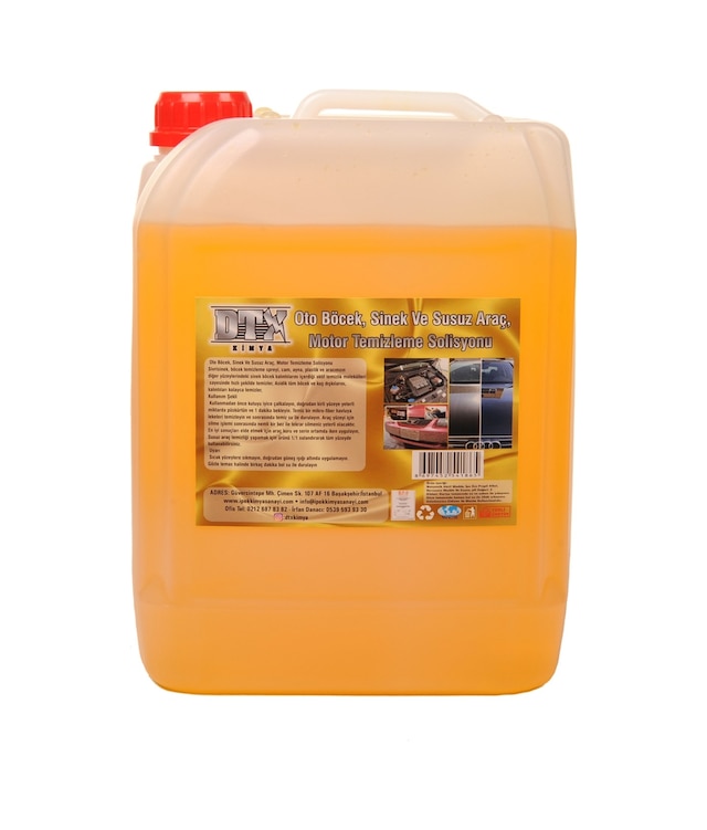 Oto Böcek Sinek ve Kalıntı Temizleyici 1-2 Konsantre 5 Litre