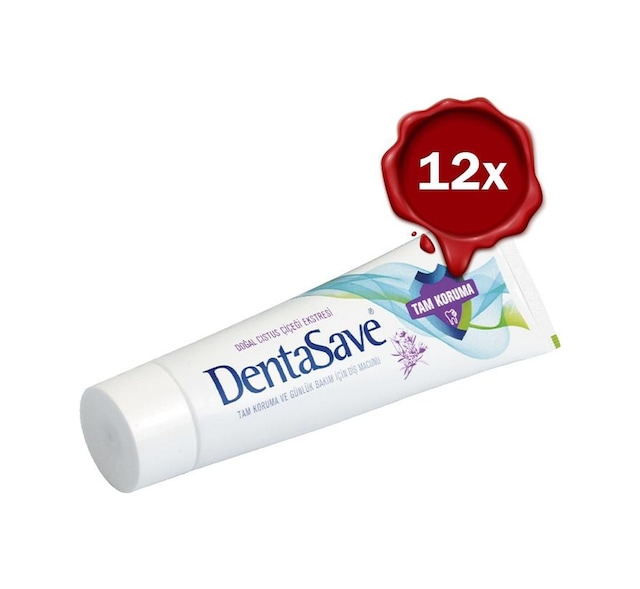 Dentasave Diş Macunu Tam Koruma Cıstus Çiçeği 75 Ml X 12