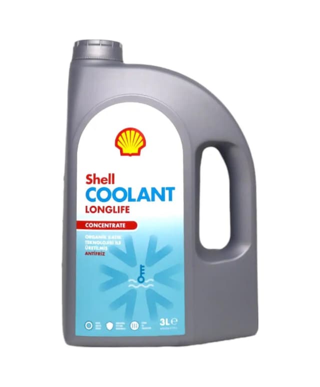 Shell Coolant Longlife Kırmızı Concentrate 3 Lt Antifriz Saf