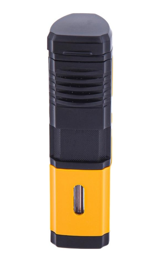 Dört Torch Pürmüz Sarı Puro Çakmağı - Tr5901