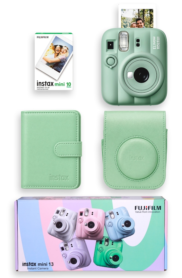 Instax Mini 13 Şipşak Fotoğraf Makinesi + Çanta + Albüm + 10'lu Film Special Box