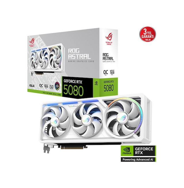 ASUS RTX 5080 ROG ASTRAL OC WHITE