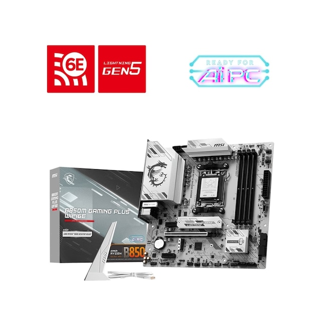MSI Msı B850m Gamıng Plus Wıfı6e