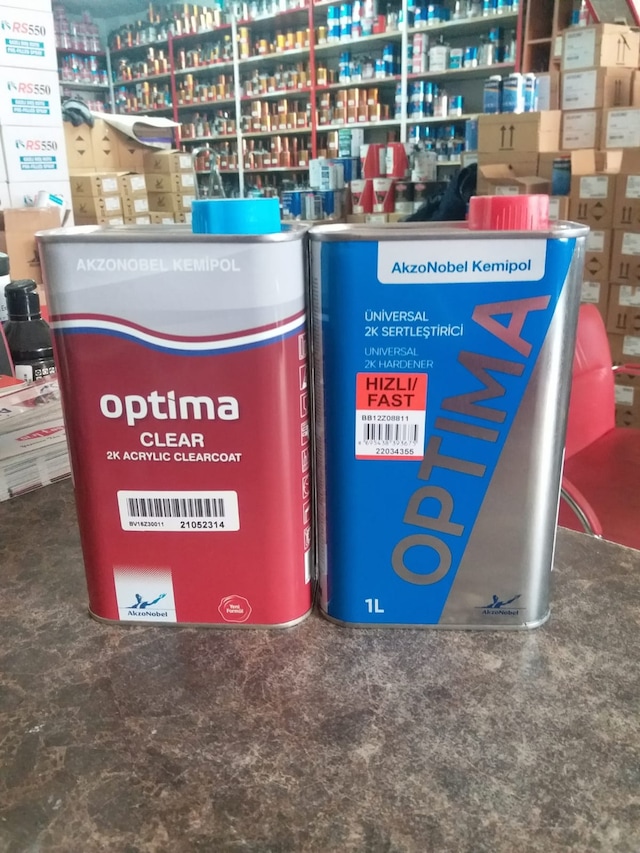 OPTİMA VERNİK 1LT + OPTİMA SERTLEŞTİRİCİ 1 LT TAKIM