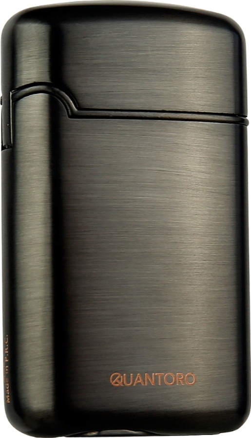 Quantoro Üç Torch Pürmüz Delicili Gunmetal Metal Puro Çakmağı - Trz1117