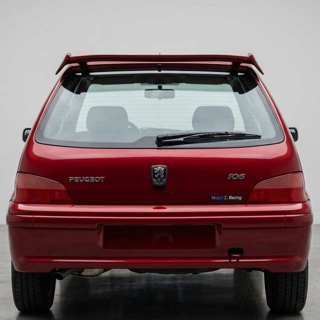 Peugeot 106 Üniversal Spoiler Boyasız Plastik
