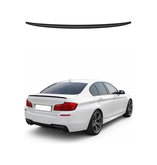 Bmw 5 F10 2010-2016 Arası Uyumlu Araca Özel Bagaj Spoileri Piano Siyah 1 Parça
