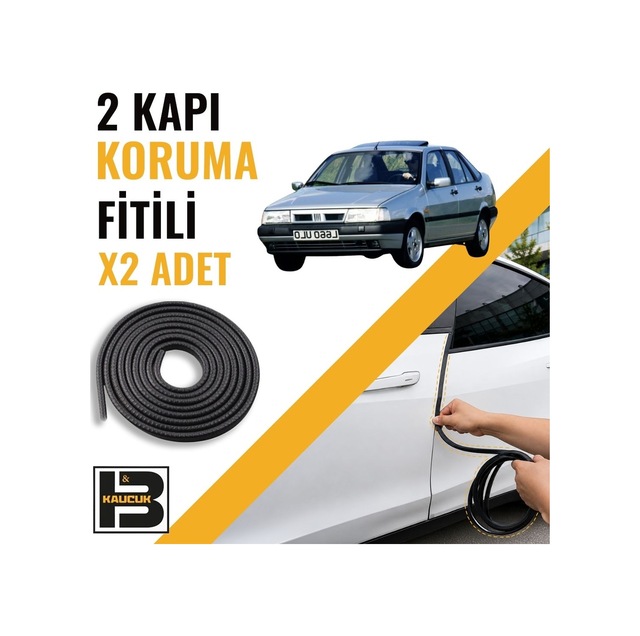 Fiat Tempra Kapı Koruma Fitili-iki Kapı-siyah-bm1267