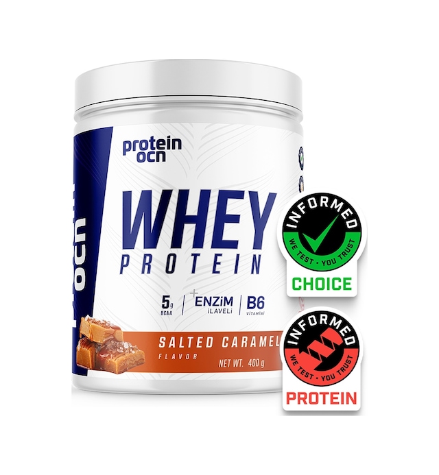 Proteinocean Whey Protein Salted Caramel 400g - 16 Servis