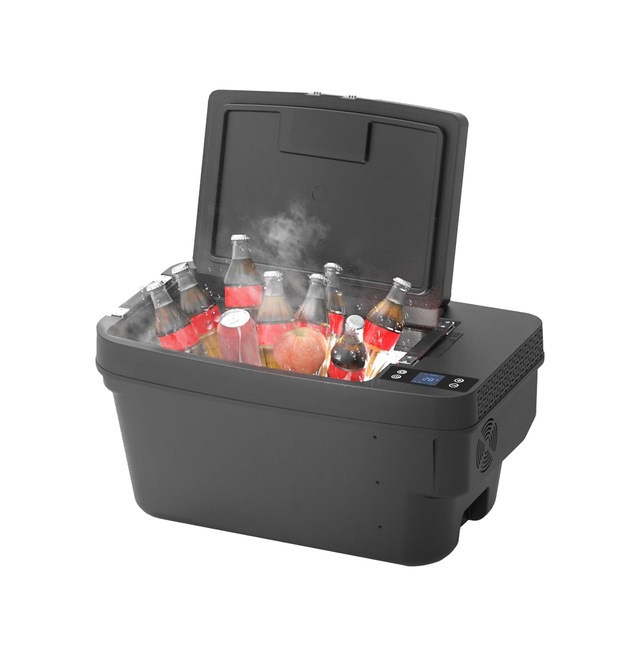T35 12/24volt 33litre Tesla Model Y İle Uyumlu Kompresörlü Outdoor Oto Buzdolabı
