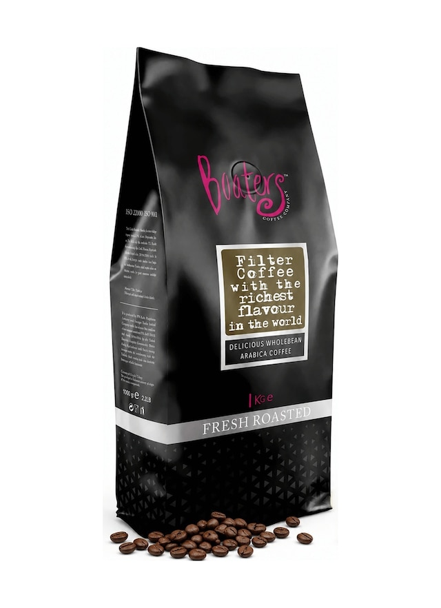 Boaters Öğütülmüş Filtre Kahve 1 KG Medium-Dark Kavrum