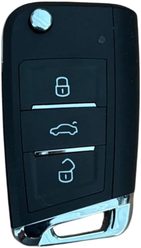 Autohan Keys Universal Golf Tipi Sustaıı Akıllı Oto Kumanda, 3 Butonlu, 433 Mhz, Kodlanabilir Uzaktan Kumanda Anahtarı