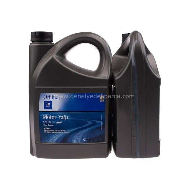 General Motors Gm Motor Yağı 5W-30 (Dexos 2) (4 Lt)