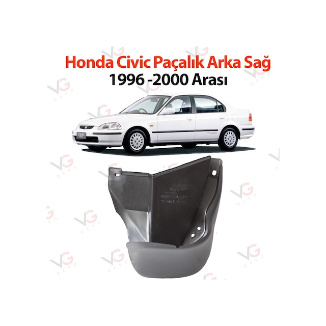 Honda Cıvıc Paçalık Arka Sağ 1996 -2000 75820-So4-010