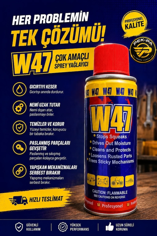 W47 Pas Sökücü - Bakım Spreyi