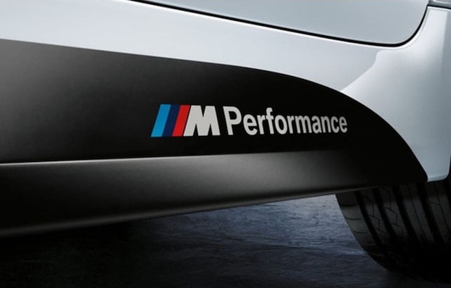 Bmw M Performance Sticker 2 Adet Set Oem Araba Etiketi