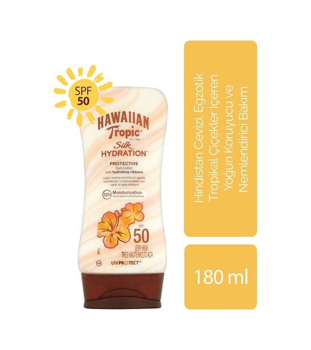 Hawaiian Tropic Güneş Koruyucu Losyon Spf 50+ 180 ML