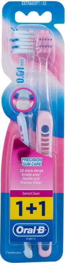 Oral-B Sensiclean Precision Gum Care 1+1 Extra Soft Diş Fırçası