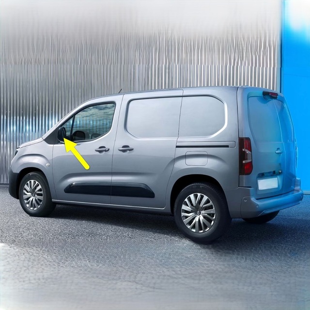 Peugeot Partner 19-26 Sol Dış Dikiz Ayna Camı Isıtmalı 1616869380