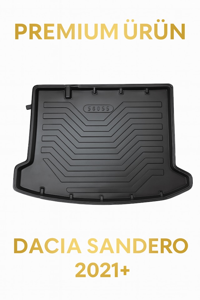 Dacia Sandero 2021+ 3d Bagaj Havuzu Premium
