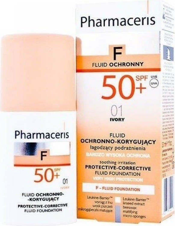 Pharmaceris Fluid Foundation Spf50 Ivory 01 30 ML
