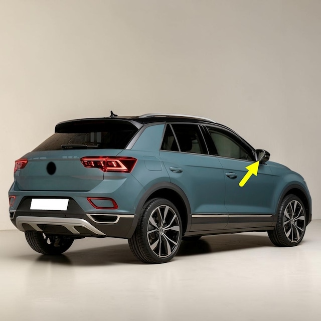 Vw T-roc 2022-2025 Makyajlı Sağ Dış Dikiz Ayna Camı 2ga857522g