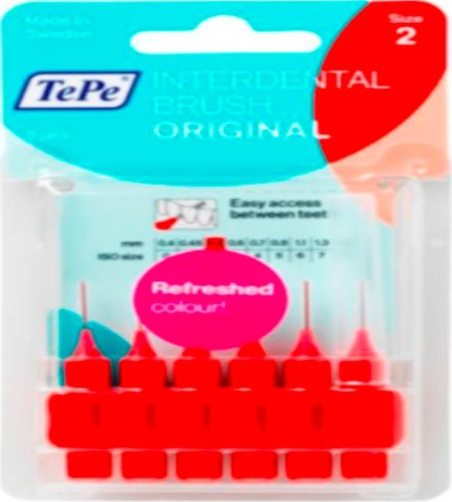 Tepe Interdental Arayüz Fırçası 6'lı 0.5 MM
