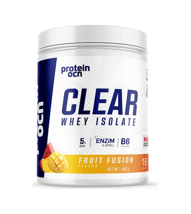 Proteinocean Clear Whey Fruit Fusion 400g - 16 Servis