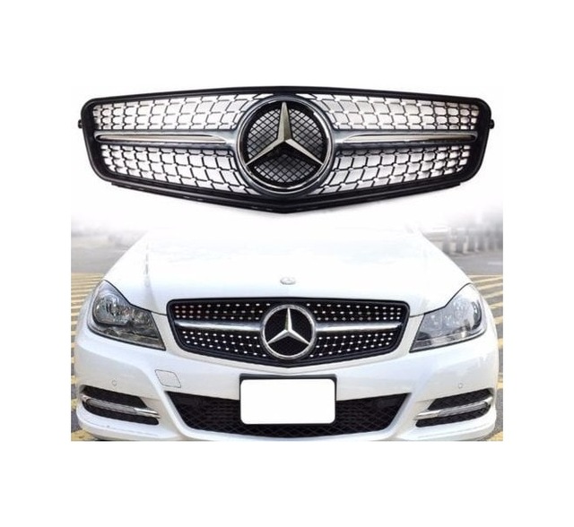 Autogp Mercedes W204 Diamond Amg Ön Panjur Izgara Seti 2007 -2012