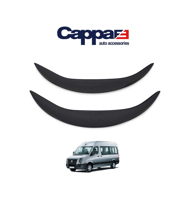 Cappafe Volkswagen Crafter Arka Teker Kaplama Abs 2 Parça Mat