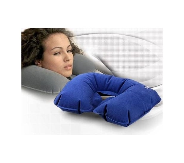 Travel Pillow Şişme Seyahat Tipi Boyun Yastığı Asorti