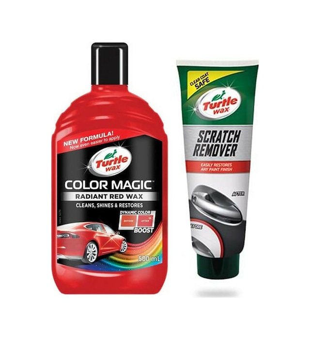 Turtle Wax Renkli Cila Kırmızı İnce Çizik Pasta 100 Ml