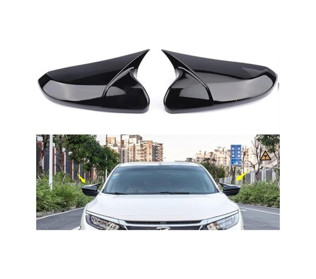 Honda Tuning Civic 2016 Araçlar Için Yarasa Batman Ayna Kapağı