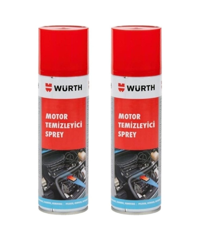 Würth Hızlı Motor Temizleme Spreyi 500 Ml 2 Adet
