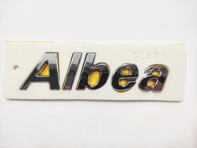 Fiat Albea Arma Bagaj Yazısı Yapıştırma 13cmx3.3cm 2156