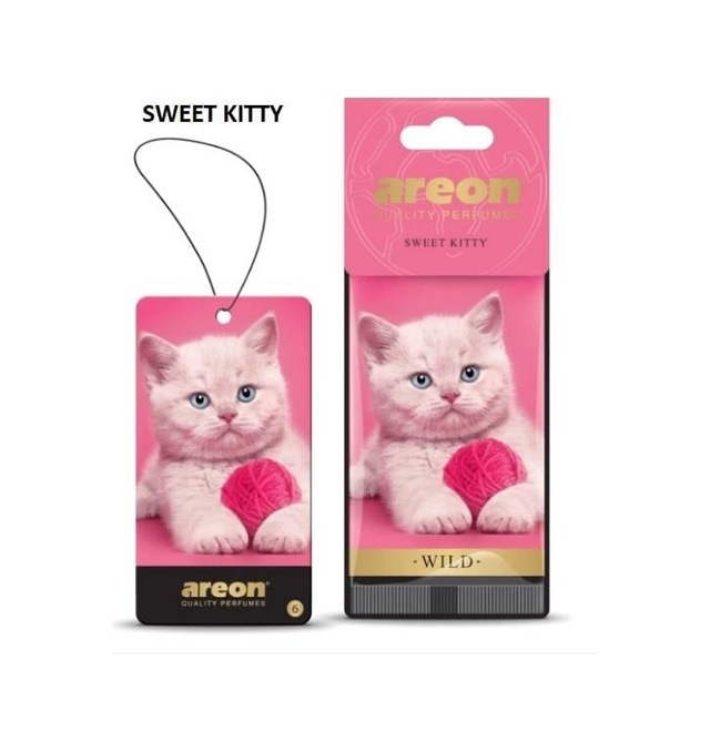 Areon Sweet Kıtty Koku Asma Kağıt Wıld