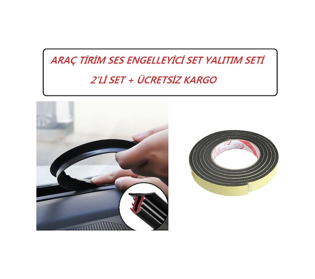 Araç Tirim Titreşim Engelleyici + Kapı Içi Ses Engelleyici Set