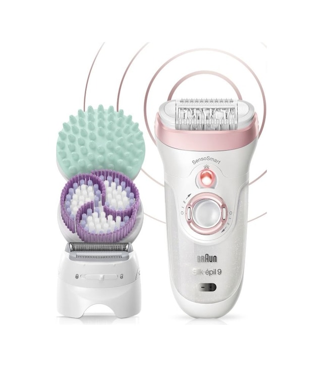 Braun Silk-Epil 9 9995 SensoSmart Islak ve Kuru 11 Ek Ataçmanlı Epilatör