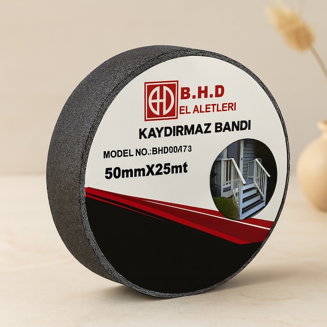 Kaydırmaz Bant 50 Mm X 25 M Siyah Belirtilmemiş